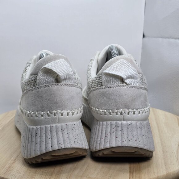 Womens Size 10 - Universal Thread Persephone Sneakers Knit Upper  Cream White - Picture 6 of 9